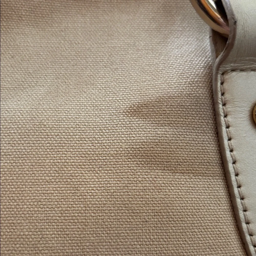 Y2K Juicy Couture Metallic Gold Dog Bag Satchel